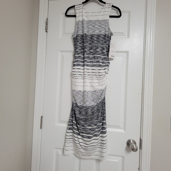 Athleta NWT Stripe Midi Tank Dress. - Picture 4 of 14